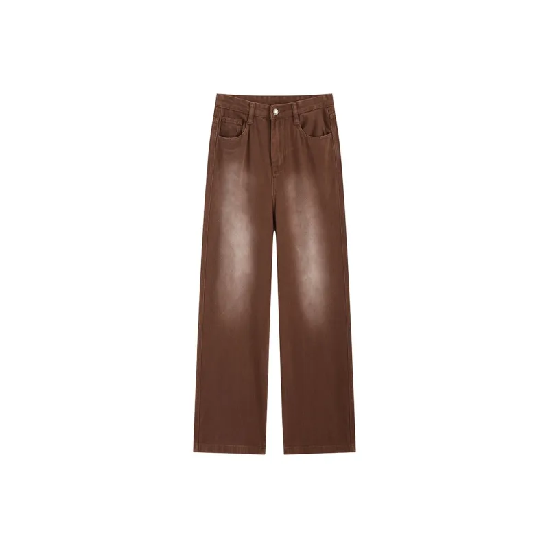 Garbege Jeans Women's Vintage Brown-0