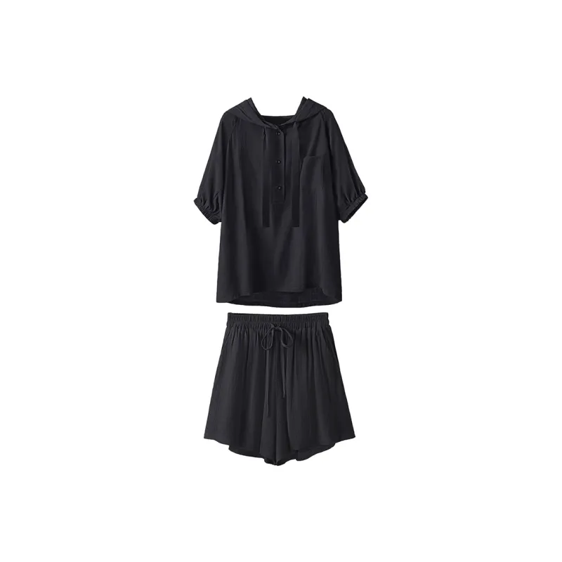 Cypress House Casual Suit Women's Black-0