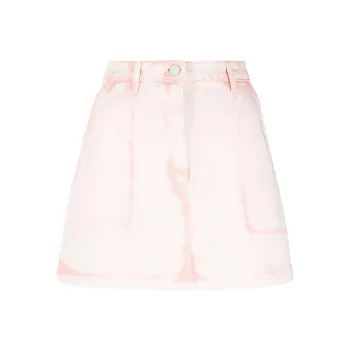 ALBERTA FERRETTI Sorbet Sky Dye Mini Skirt