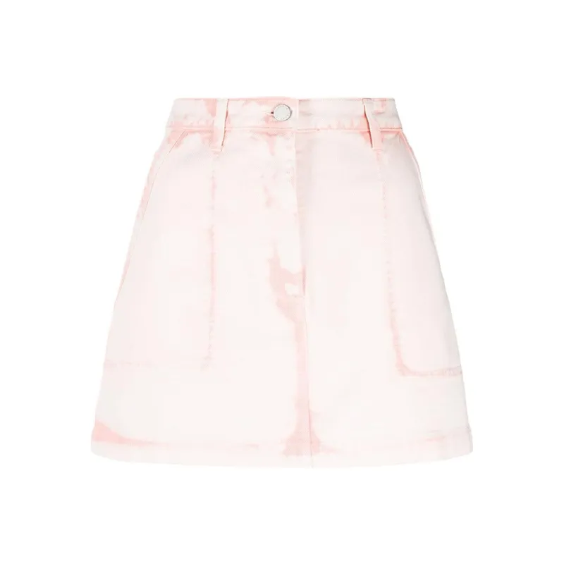 ALBERTA FERRETTI Sorbet Sky Dye Mini Skirt-0