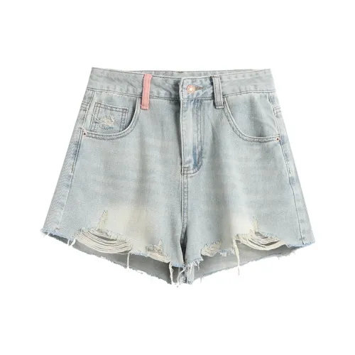 WOWI Denim Shorts Women's Nostalgic Blue
