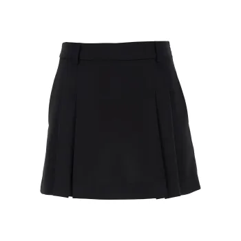 BE PLAIN Casual Short Skirts Women's Black