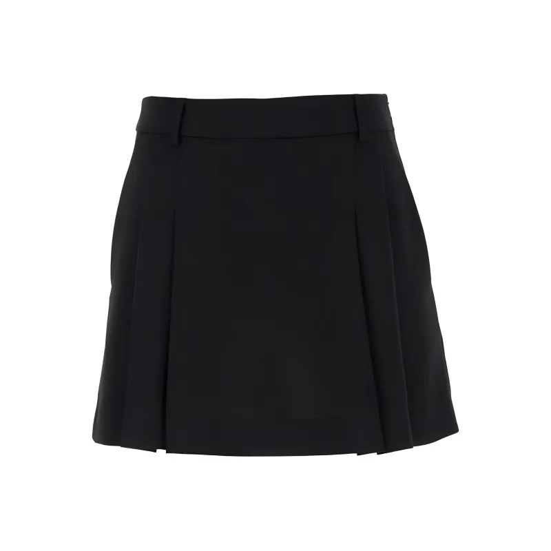 BE PLAIN Casual Short Skirts Women's Black-0