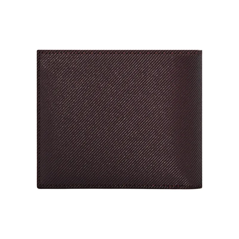 PEDRO Cow Leather Wallet Men's Black/Dark Umber-8