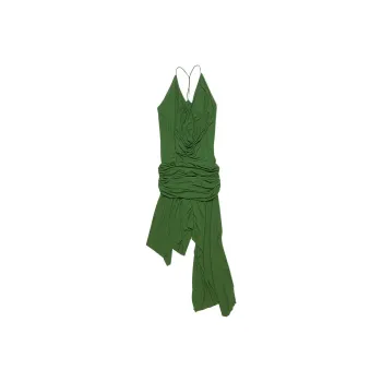 Acne Studios Dikata Draped Midi Dress