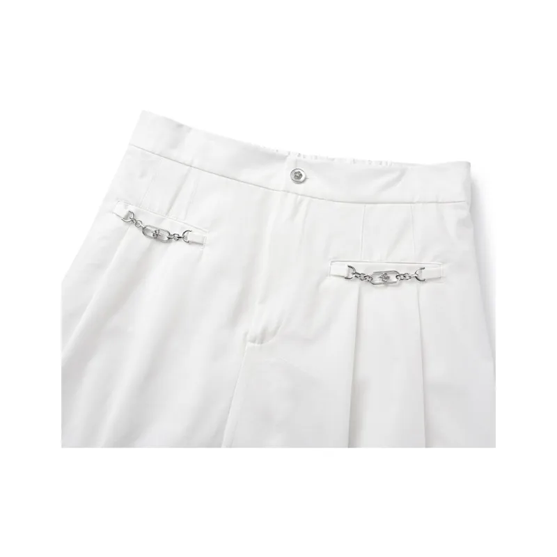 RARE Casual Long Skirts Women's White-2