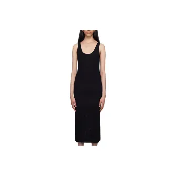FRAME Sleeveless Dress Women's Black