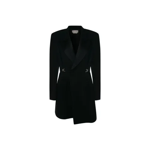 Alexander McQueen SS22 Evening Dress Women's Black