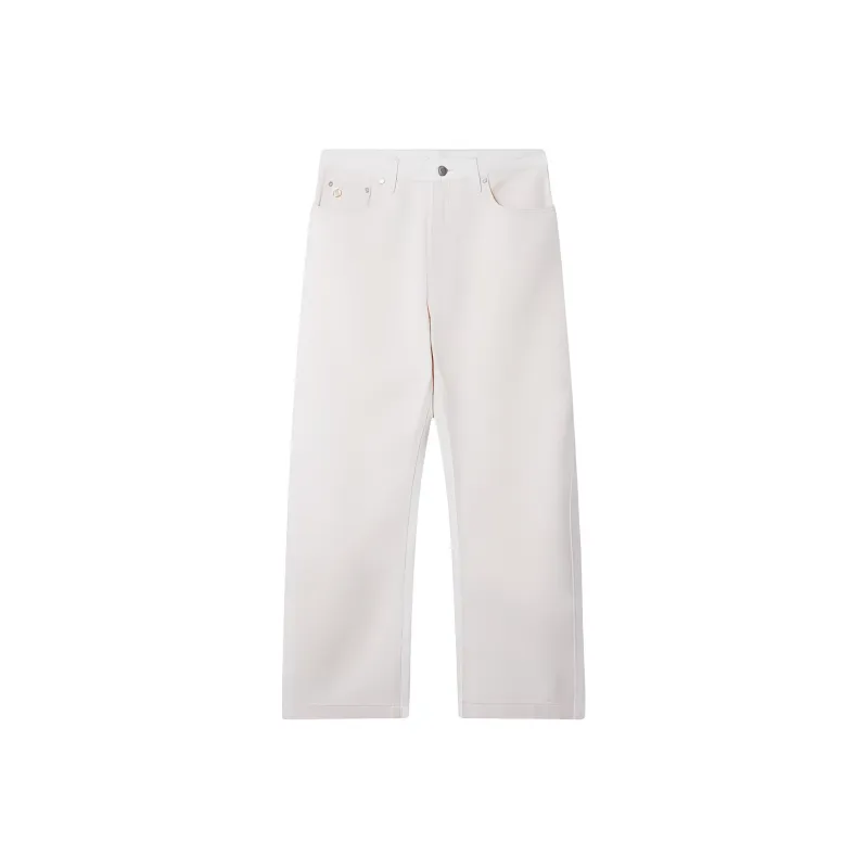 Stella McCartney High Waist Straight Leg Jeans-0