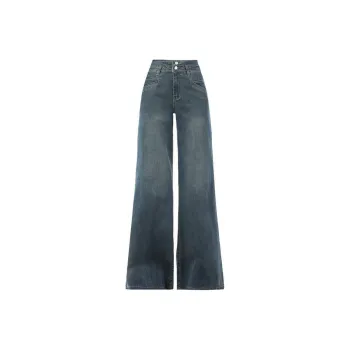 YINLEI Jeans Women's Vintage Blue