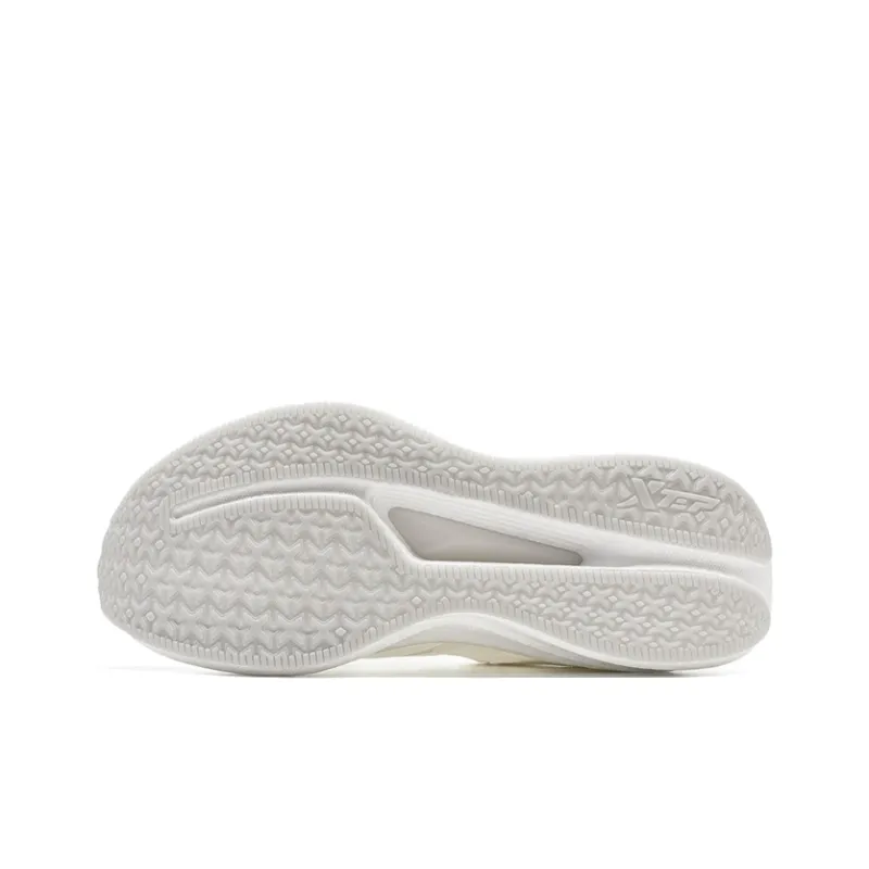 XTEP 2000km 3.0 Running Shoes Women's Low Top Sail White, Silver-5