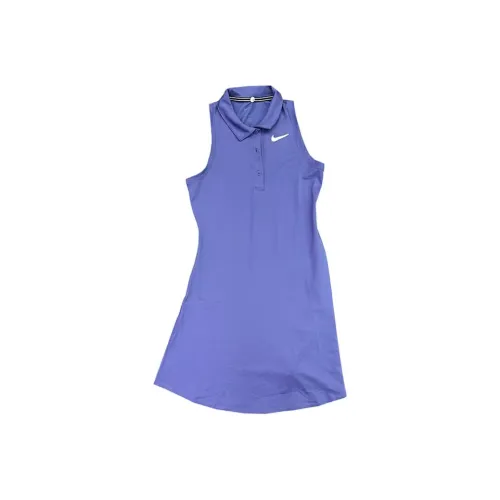 Nike Sleeveless Dress Women's Blue Purple