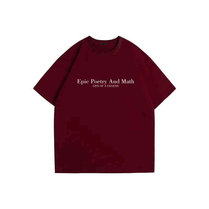 EPIC POETRY Short Sleeved T Shirts Unisex-17