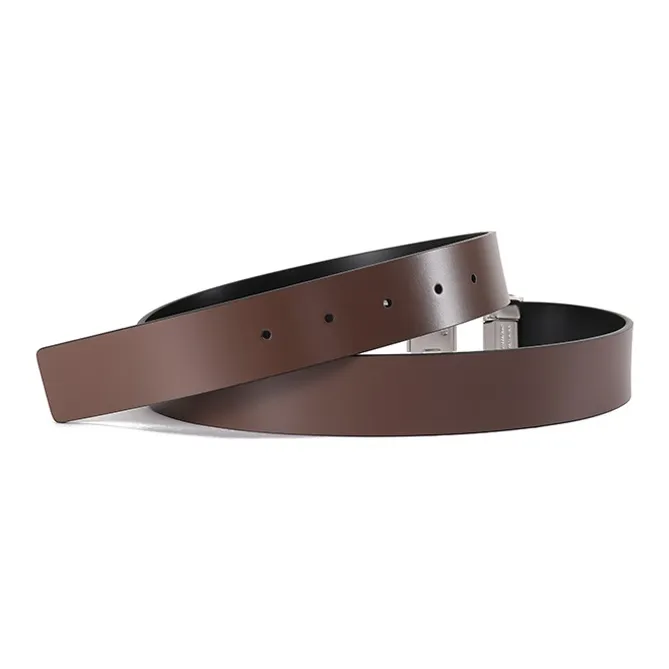 FERRAGAMO Leather Belts Men's 3cm-2