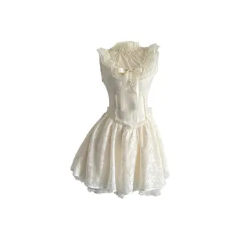 PLANE DRIFT Sleeveless Dress Women's Apricot