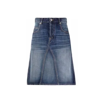 ISABEL MARANT Denim Short Skirts Women's Blue
