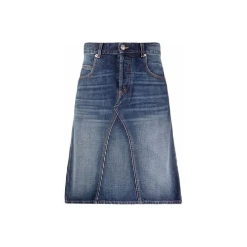 ISABEL MARANT Denim Short Skirts Women's Blue