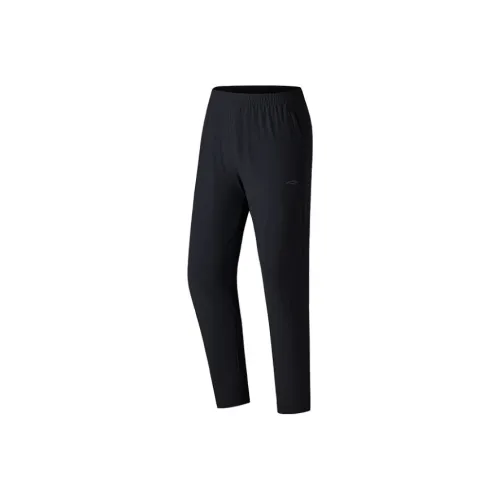 Anta Running Collection Sports Pants Men's Basic Black