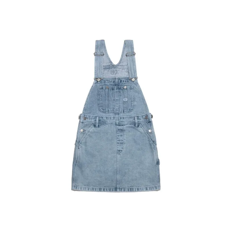Lee Sleeveless Dress Women's Blue-0