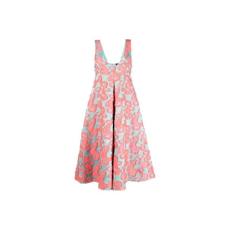 ROCHAS Sleeveless Dress Women's Pink-0