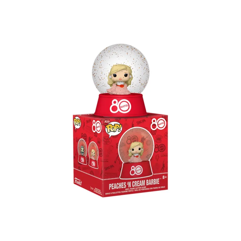 Funko Barbie Mini Glitter Crystal Ball Chibi Figures-1