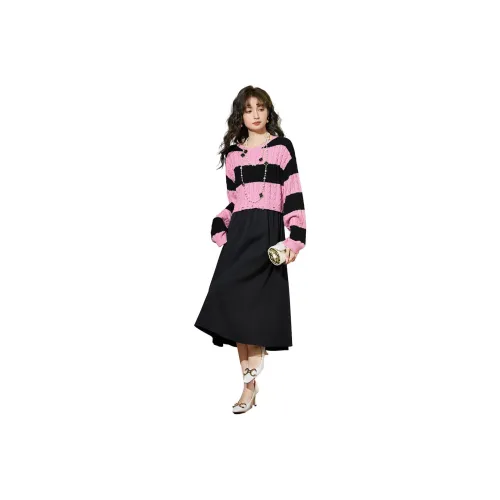 SMEN Skirt Set Women's Raspberry Pink