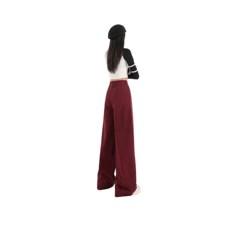 Oudifu Jeans Women's Ancora Red-2