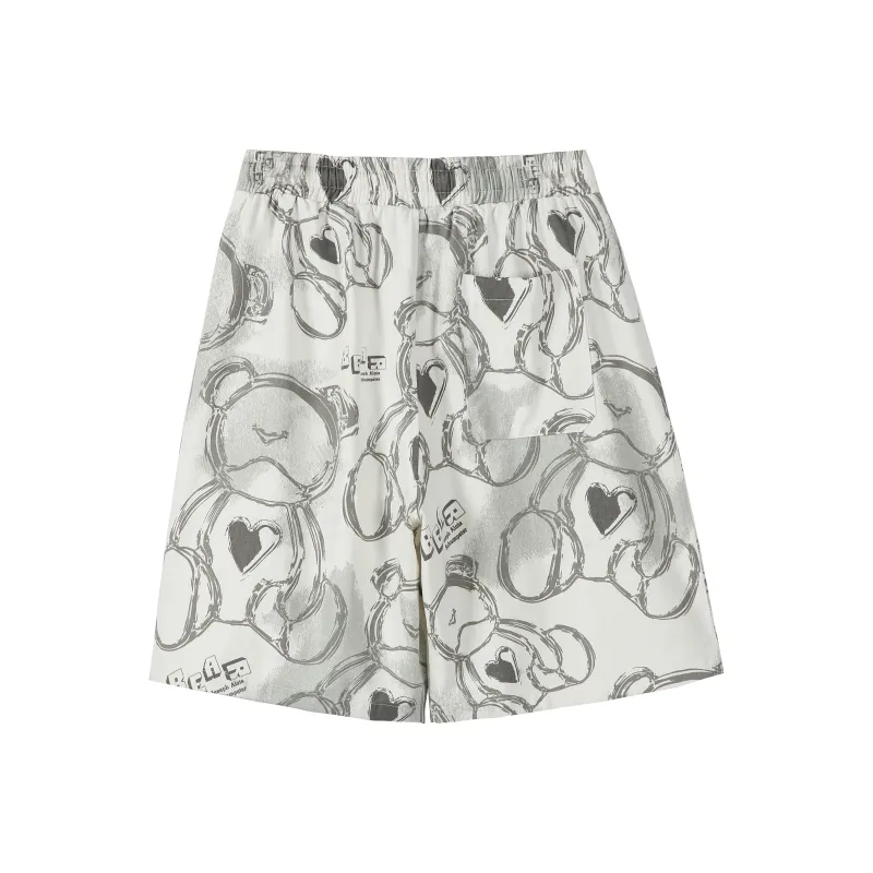 TESTUNG Casual Shorts Unisex-11