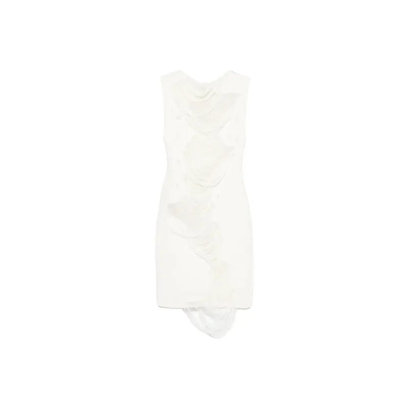 MM6 Maison Margiela Distressed Mini Dress-0