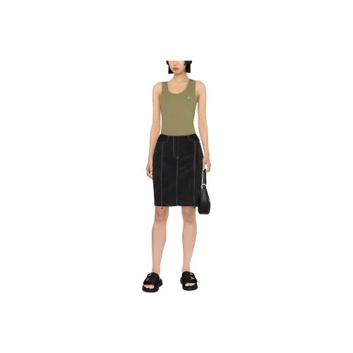 Marine Serre Casual Short Skirts Women's Black