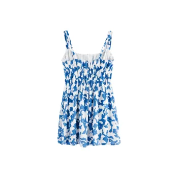 Abercrombie＆Fitch Sleeveless Dress Women's Blue