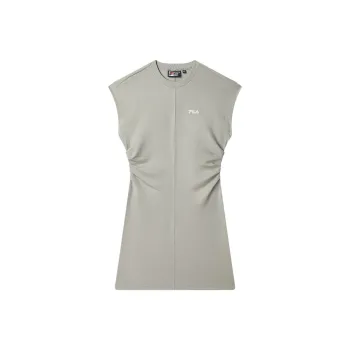 FILA Sleeveless Dress Women's Khaki Green