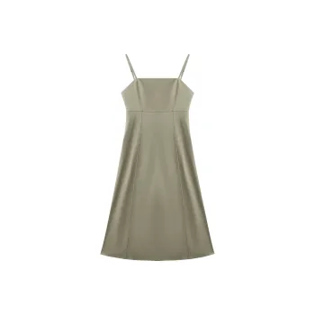 THE SEA LIFE Slip Dress Women's Shimmer Green