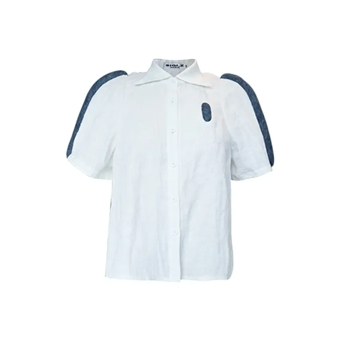 SIQIZ Shirts Women's White-0