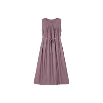 Mo Han Yi Mei Sleeveless Dress Women's Purple
