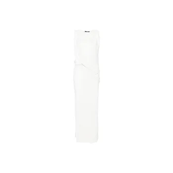 Jacquemus Twist Detailed Long Dress