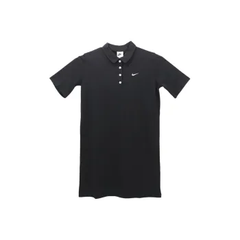 Nike Sportswear Short Sleeved Dress Women's Black/White