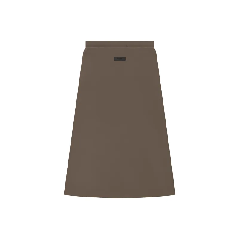 Fear Of God Essentials Jersey Long Skirt 'Wood'-0