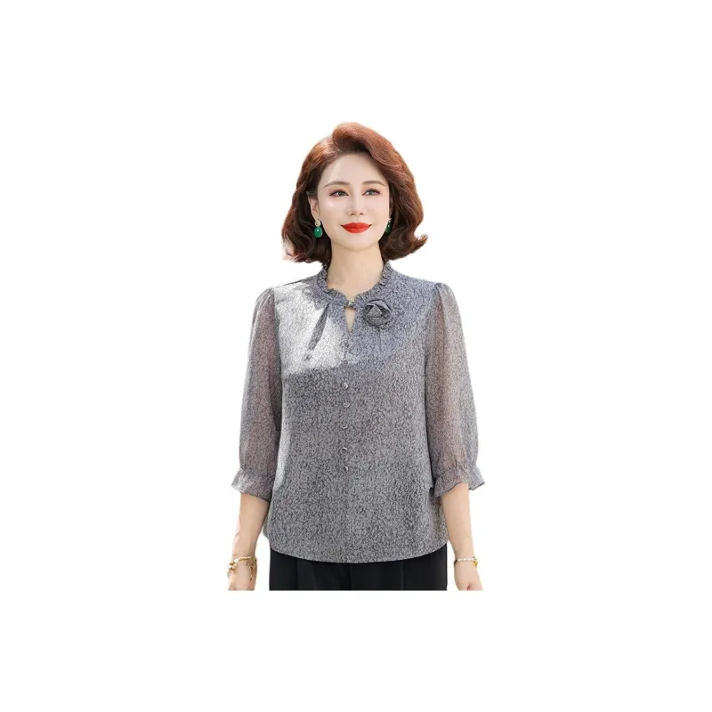 PIERRE CARDIN Chiffon Shirt Women's-3