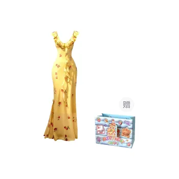 BRASS SCOUT Sleeveless Dress Women's Yellow