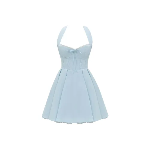 HOUSE OF CB Harriet Slip Dress Women's BLUEBELL/Blue Bell