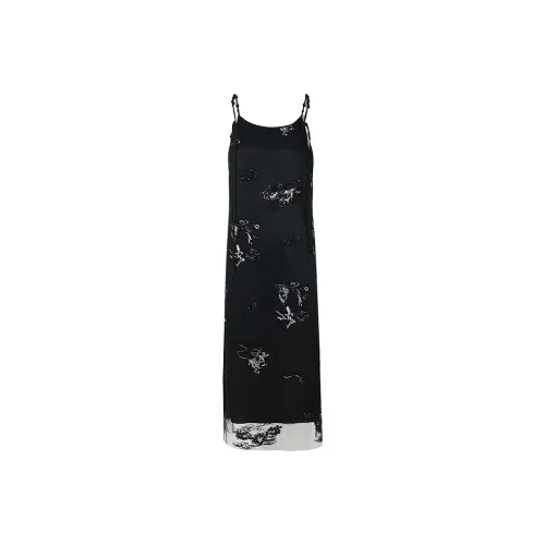Firststation Slip Dresses Women's Black