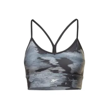 Reebok ID TRAIN CAMO BRA Sports Underwear Women's Black