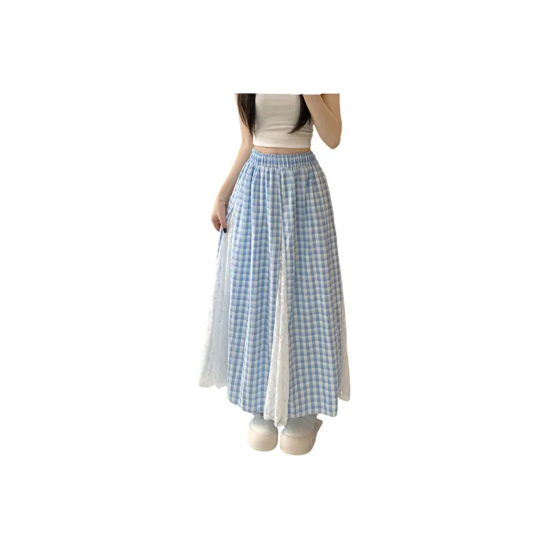 XIANSINIAO Casual Long Skirt Women's-0