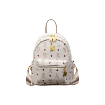 FCTOSSR PU Backpack Women's Brown/White/Pink
