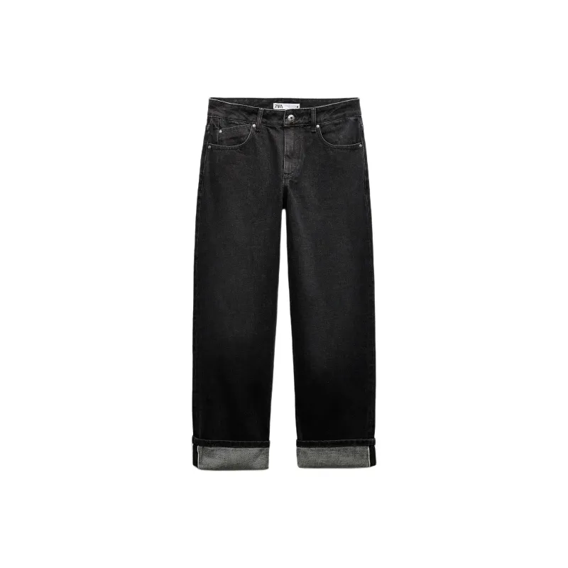 ZARA Jeans Women's Black-0