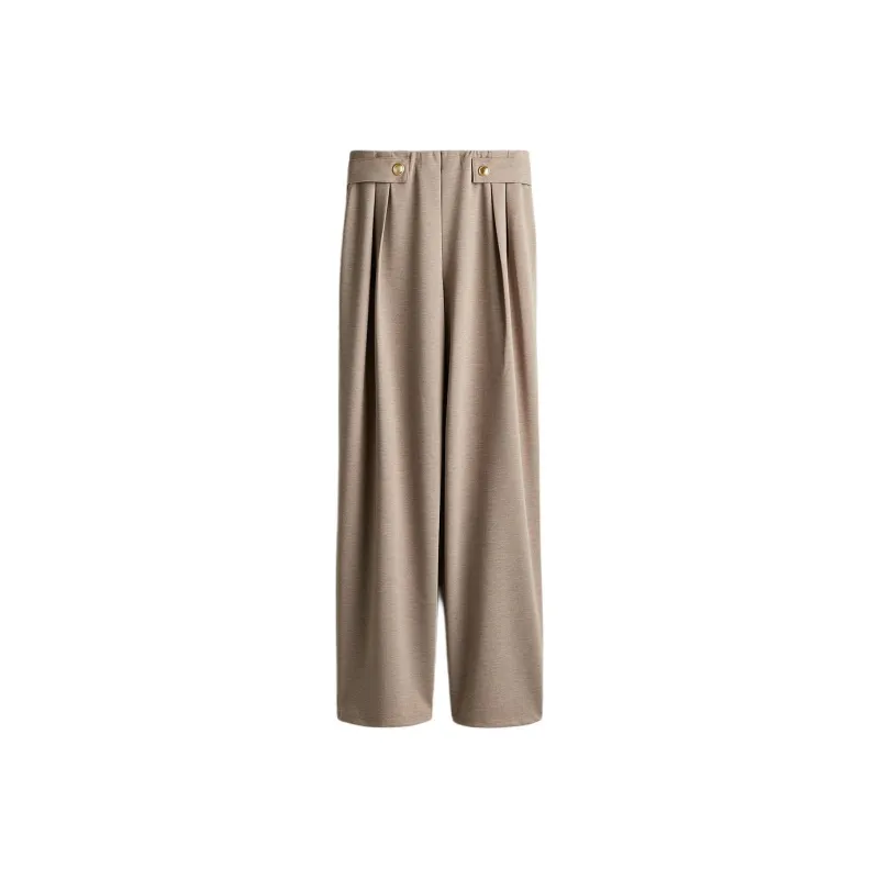 H&M Suit Trousers Women's Beige-0
