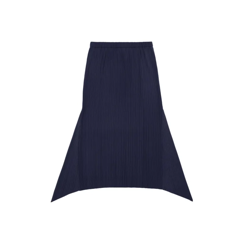 LI NING 1990 Commuter Series Casual Long Skirts Women's Blue-0