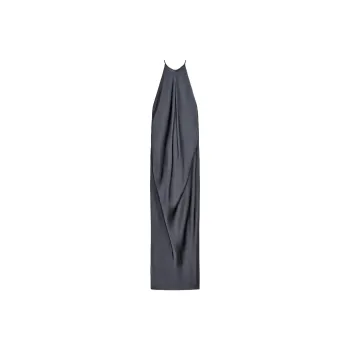 ZARA ZW Series Slip Dress Women's Petroleum Color
