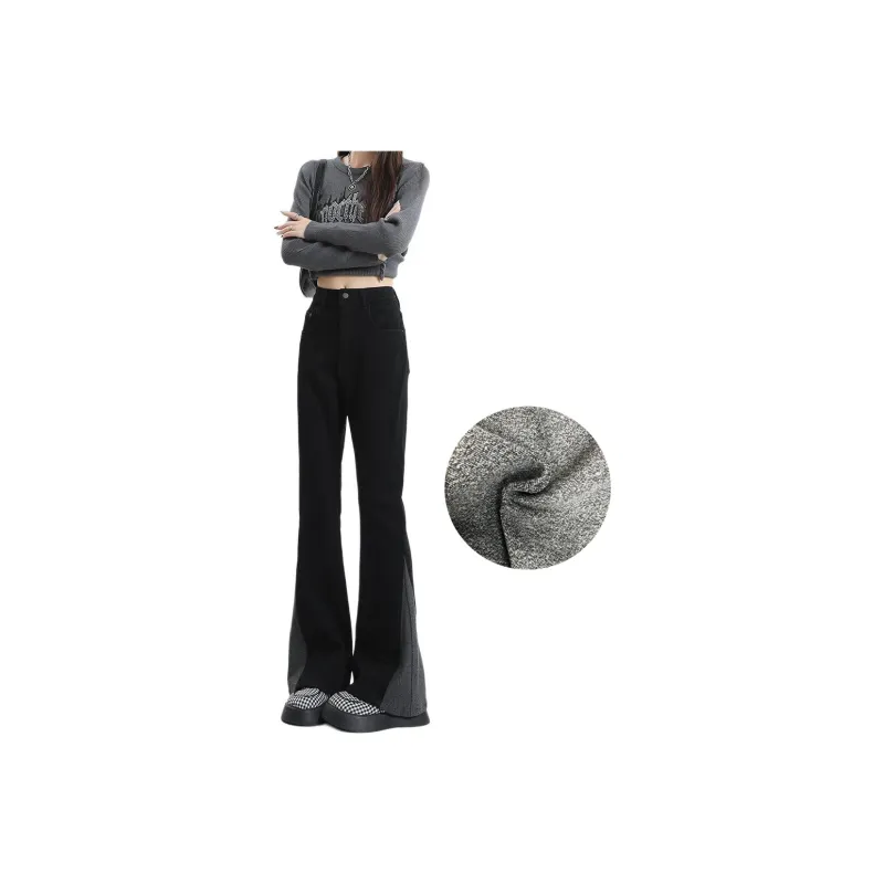 Concubine Zhu Jeans Women's Black-0